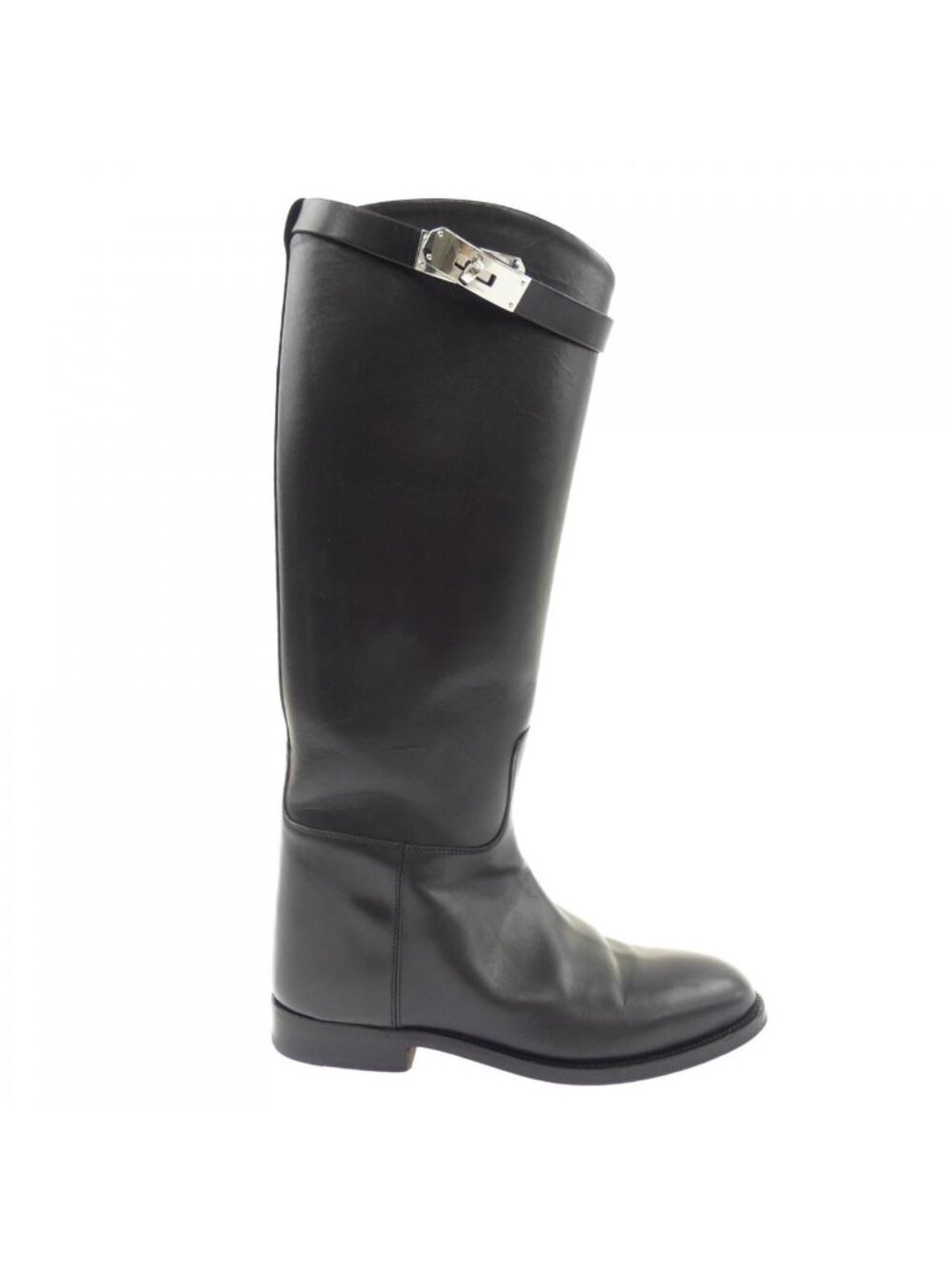 Hermes Jumping Kelly Buckle Long Boots